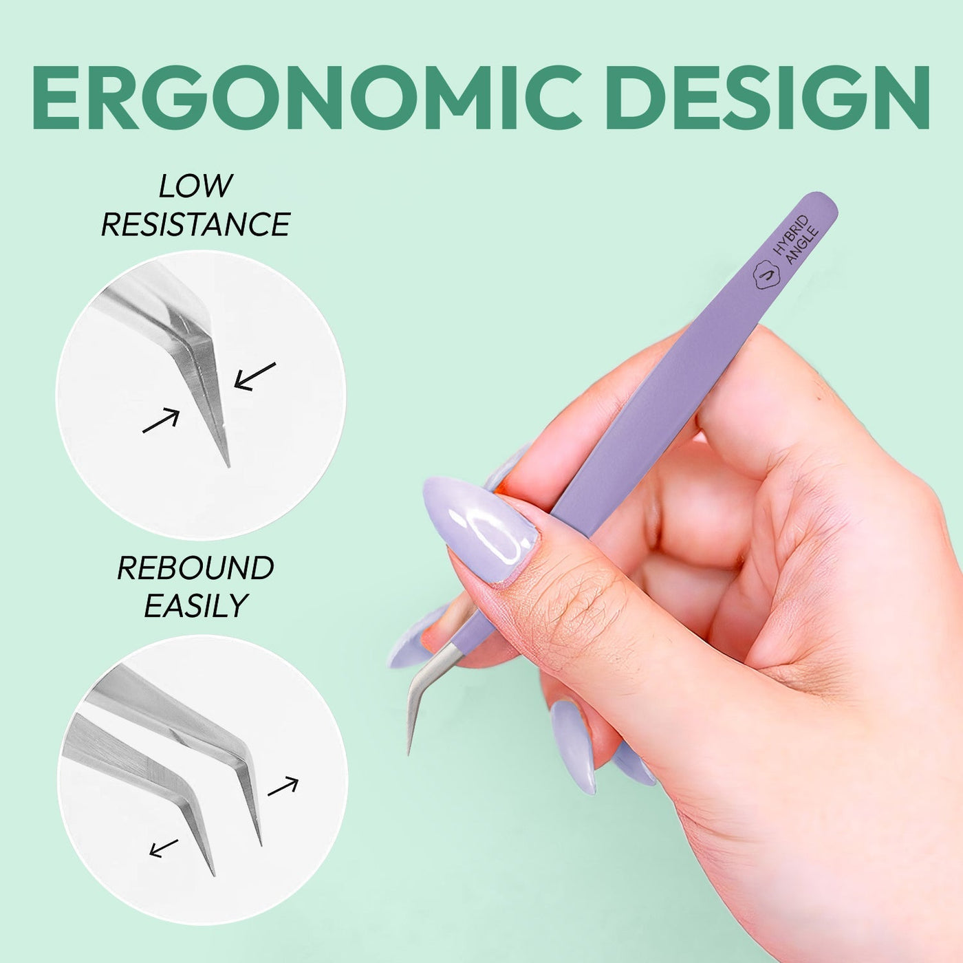 Hybrid Angle Tweezers