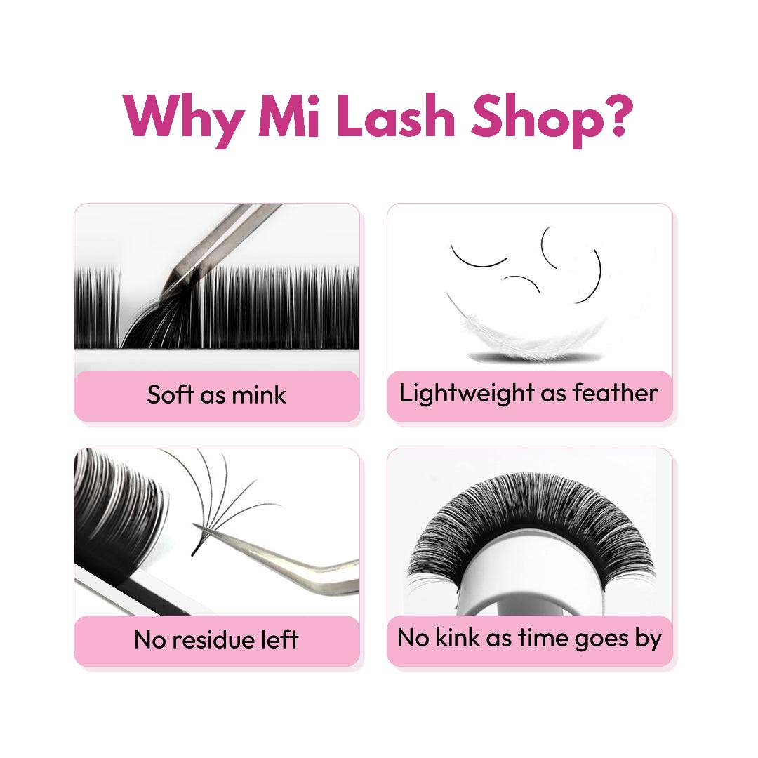 EASY FAN Russian VOLUME Lash | .03 .05 .07 | Mixed/Single length | for WHOLESALE Pre-order