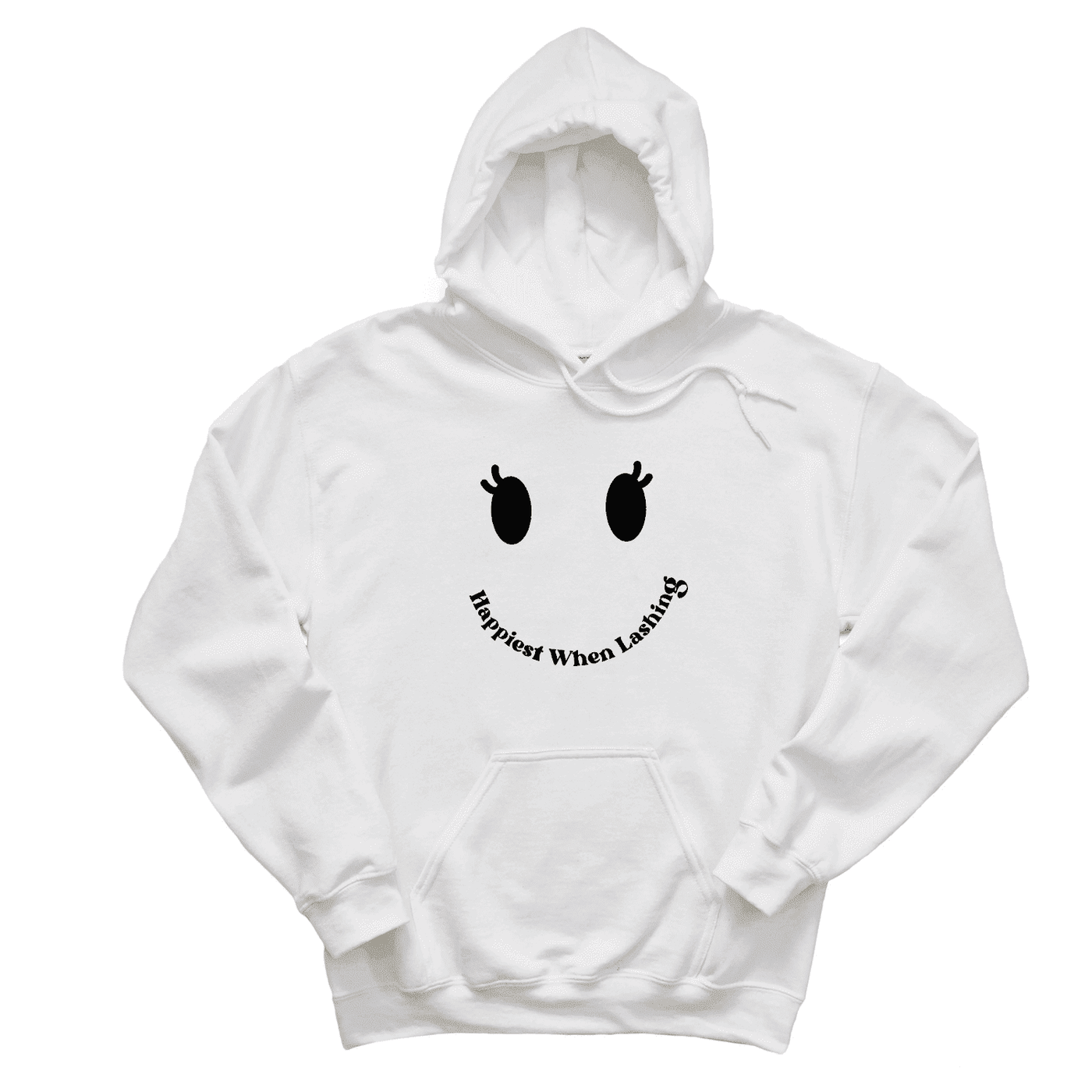 Happiest When Lashing  Hoodie