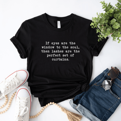 T-shirt « Les yeux sont la fenêtre de l'âme »