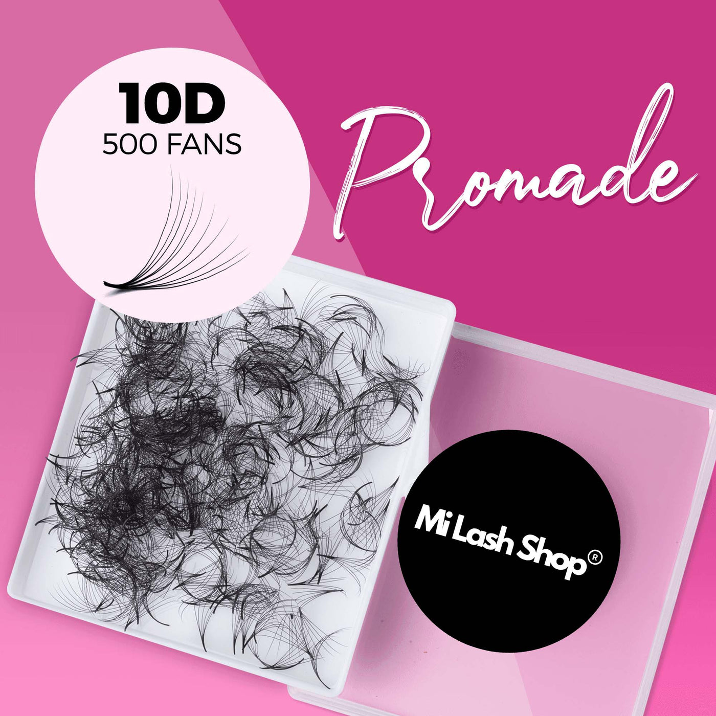 Promade fans 10D | 0.03 - 0.07 | 500 fans