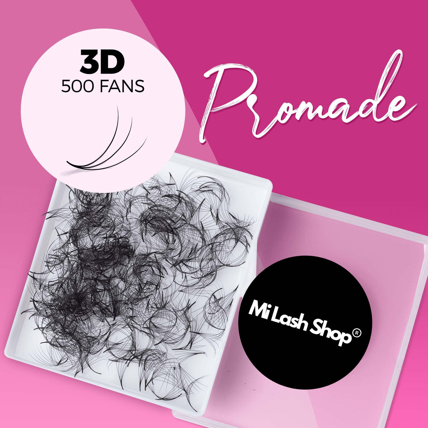 Promade-Fans 3D | 0,10 - 0,07 | 500 Fans