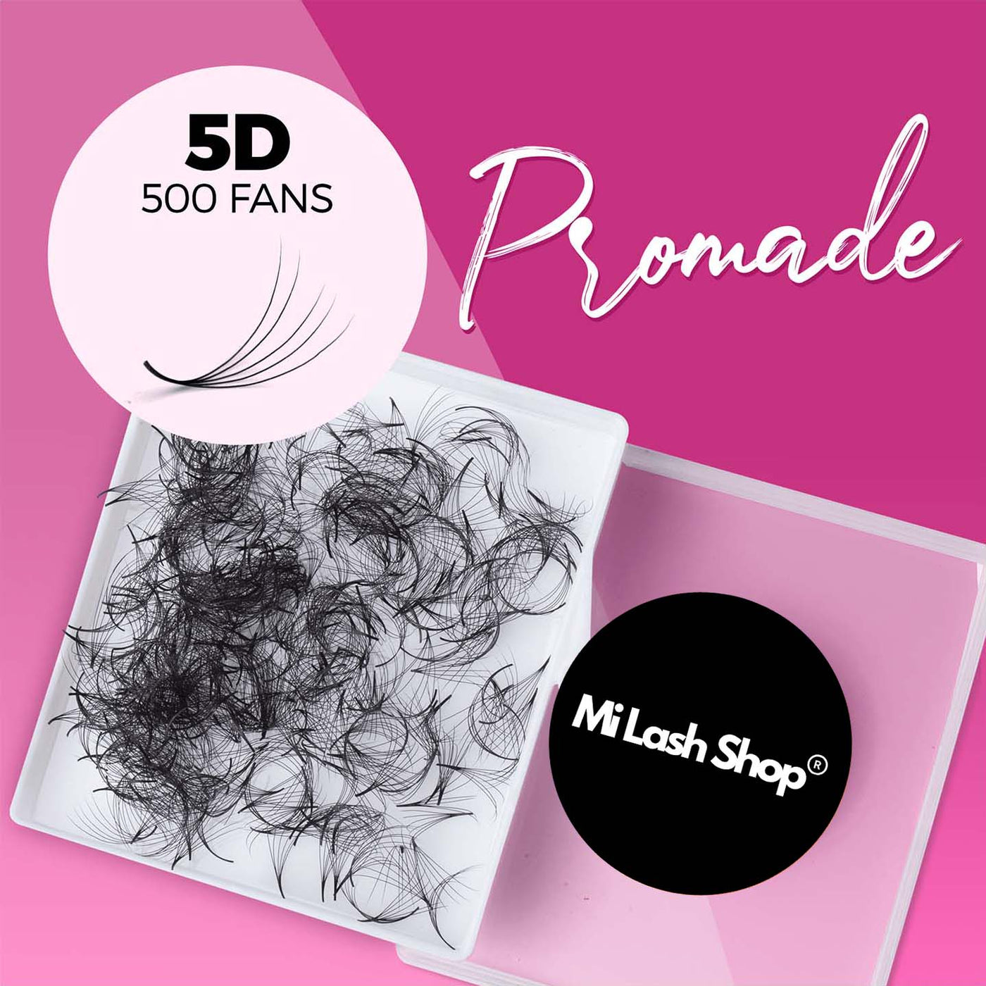 Promade-Fans 5D | 0,05 - 0,07 | 500 Fans