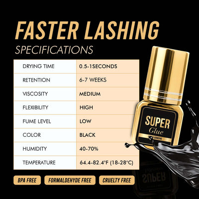 Milash Shop Superkleber 5ml (Kleber für Wimpernverlängerungen)